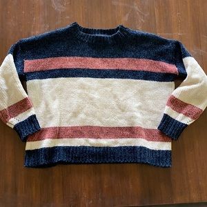 Boxy Chenille Sweater